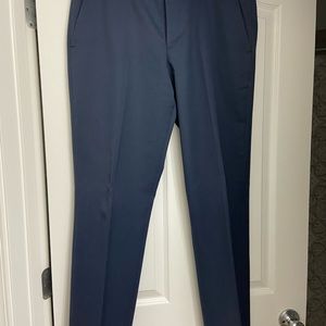 Mens Express Photographer navy blue 34 x 32 dress pants